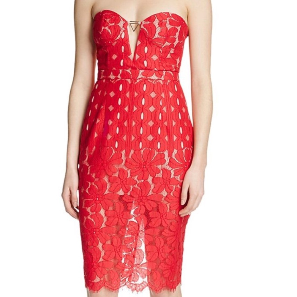 Stylestalker Cassia Strapless Dress